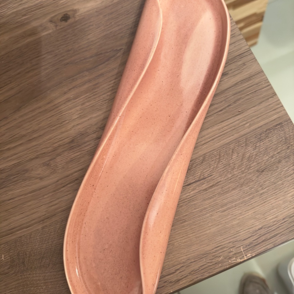 Pink Ceramic Jewelry Dish
